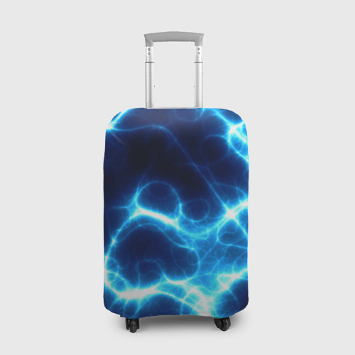 Чехол для чемодана 3D Молния грозовая - электрические разряды, цвет 3D печать