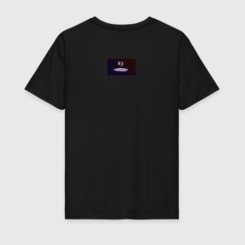 Мужская футболка хлопок Пауэр ирл, цвет черный - фото 2