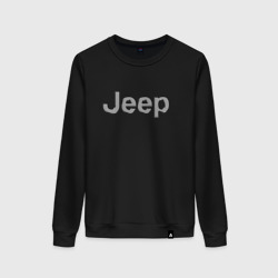 Женский свитшот хлопок Jeep - emblem