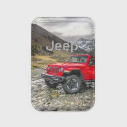 Картхолдер Magsafe магнитный Chrysler Jeep Wrangler Rubicon на горной дороге