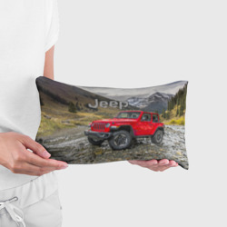 Подушка 3D антистресс Chrysler Jeep Wrangler Rubicon на горной дороге - фото 2