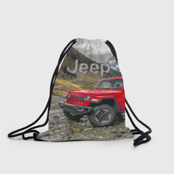 Рюкзак-мешок 3D Chrysler Jeep Wrangler Rubicon на горной дороге