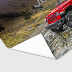 Бумага для упаковки 3D Chrysler Jeep Wrangler Rubicon на горной дороге - фото 2