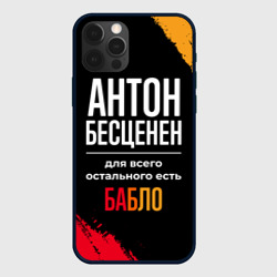 Чехол для iPhone 12 Pro Max Антон бесценен, а для всего остального есть деньги