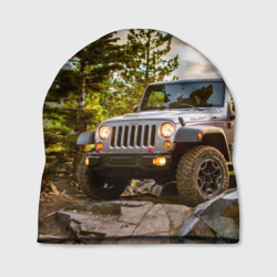 Шапка 3D Chrysler Jeep Wrangler Rubicon на природе