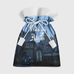 Подарочный 3D мешок Уэнсдэй Аддамс - замок