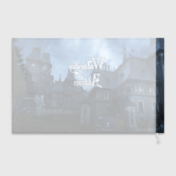 Флаг 3D Уэнсдэй Аддамс - замок - фото 2