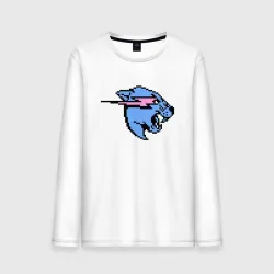 Мужской лонгслив хлопок Mr Beast арт