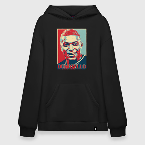 Худи SuperOversize хлопок Mbappe Donatello, цвет черный