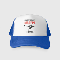 Кепка тракер с сеткой Mbappe France