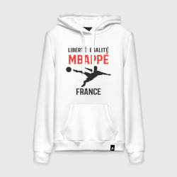 Женская толстовка хлопок Mbappe France