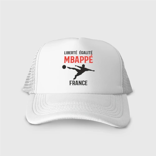 Кепка тракер с сеткой Mbappe France