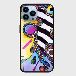 Чехол для iPhone 14 Pro Max Василий Кандинский Абстрактная композиция