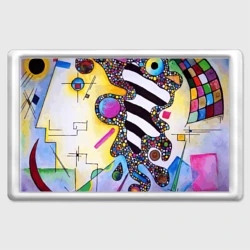 Магнит 45*70 Василий Кандинский Абстрактная композиция