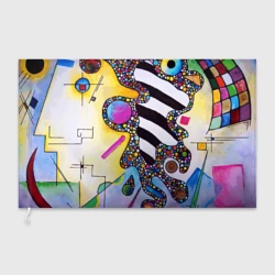 Флаг 3D Василий Кандинский Абстрактная композиция