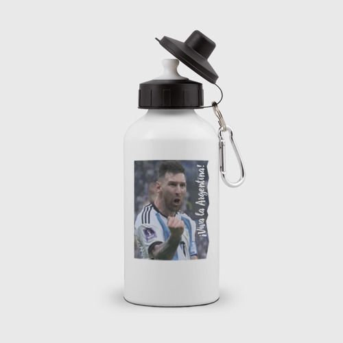 Бутылка спортивная Viva la Argentina - Lionel Messi - world champion