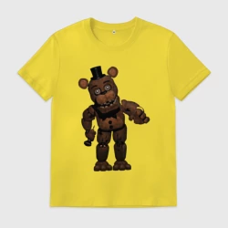 Мужская футболка хлопок Фредди сломан