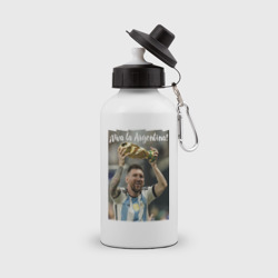 Бутылка спортивная Lionel Messi - world champion - Argentina