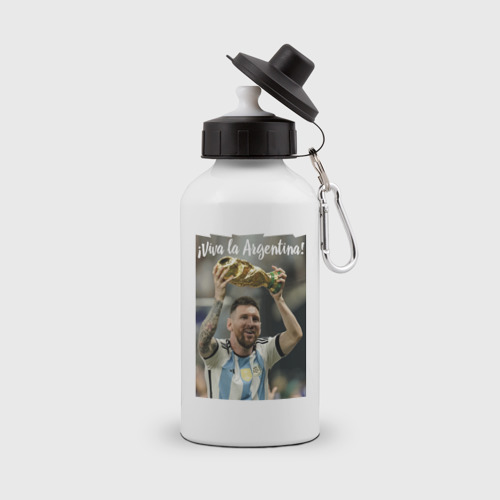 Бутылка спортивная Lionel Messi - world champion - Argentina