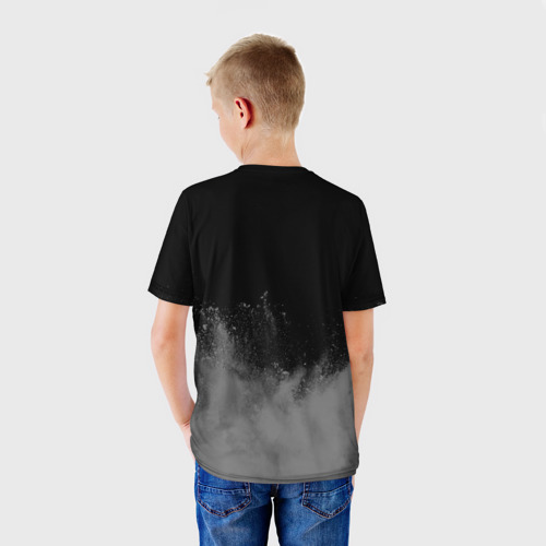 Детская футболка 3D Дмитрий - в красной рамке на темном, цвет 3D печать - фото 4