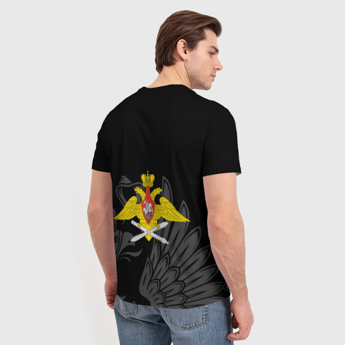 Мужская футболка 3D Военно воздушные силы, цвет 3D печать - фото 4