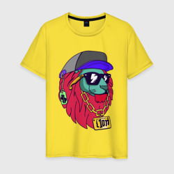 Lion swag  – Мужская футболка хлопок с принтом купить со скидкой в -20%