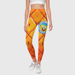 Леггинсы 3D Спанч боб - фото 2