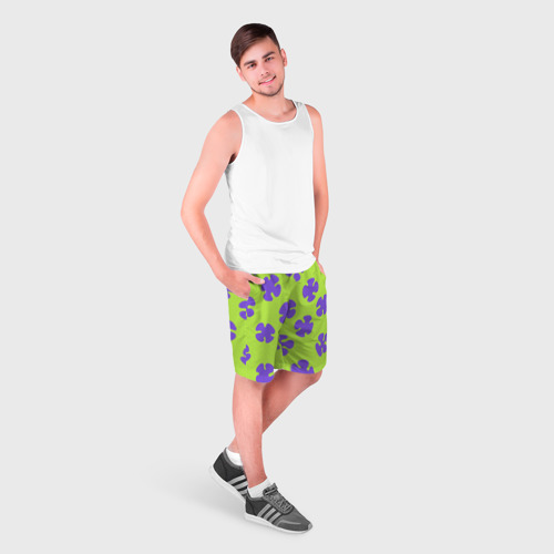 Мужские шорты 3D с принтом Костюм Патрика - низ, фото на моделе #1