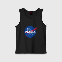 Детская майка хлопок NASA - pizza