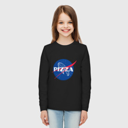 Детский лонгслив хлопок NASA - pizza - фото 2