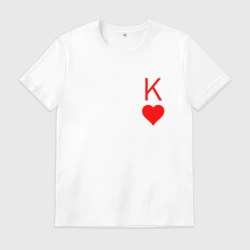 Мужская футболка хлопок Король арт