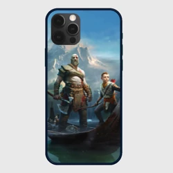 Чехол для iPhone 12 Pro Кратос c Атреем