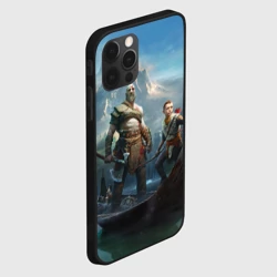 Чехол для iPhone 12 Pro Кратос c Атреем - фото 2