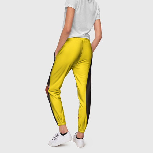 Женские брюки 3D Человек-бензопила - Пауэр, цвет 3D печать - фото 4