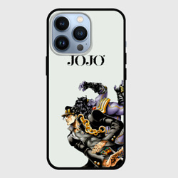 Чехол для iPhone 13 Pro Стенд Джотаро Куджо Star Platinum