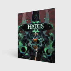 Холст квадратный Мелиноя и Геката Hades 2