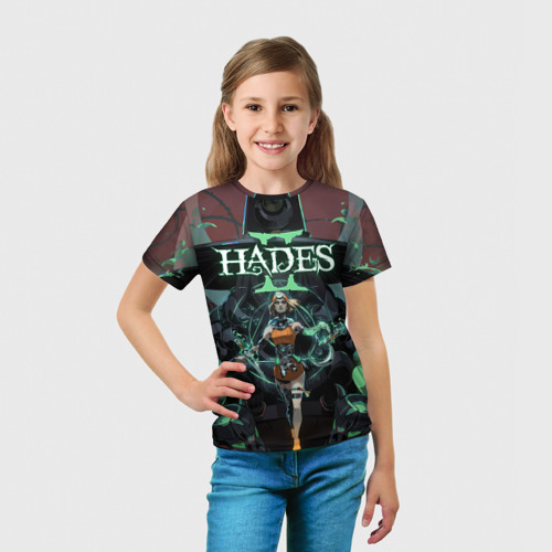 Детская футболка 3D Мелиноя и Геката Hades 2, цвет 3D печать - фото 5