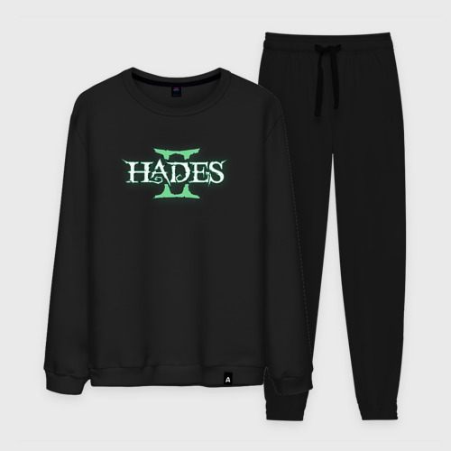 Мужской костюм хлопок Hades 2 logo, цвет черный