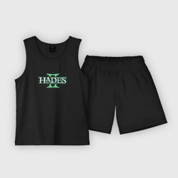 Детская пижама с шортами хлопок Hades 2 logo