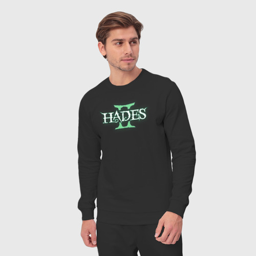 Мужской костюм хлопок Hades 2 logo, цвет черный - фото 5