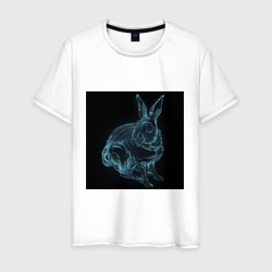Мужская футболка хлопок Водяной кролик