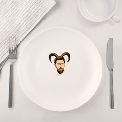 Набор: тарелка + кружка Messi goat - фото 2