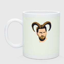 Кружка керамическая Messi goat