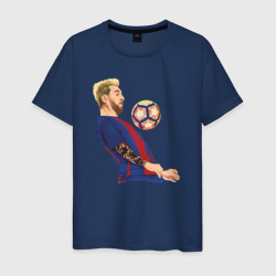 Messi Barcelona – Мужская футболка хлопок с принтом купить со скидкой в -20%