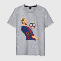 Messi Barcelona – Мужская футболка хлопок с принтом купить со скидкой в -20%