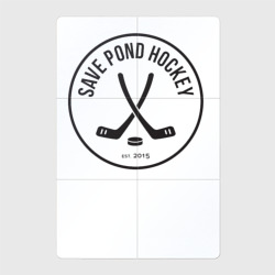 Магнитный плакат 2Х3 Save Pond Hockey