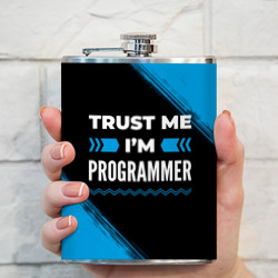 Фляга Trust me I'm programmer Dark - фото 2