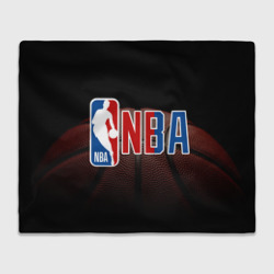 Плед 3D NBA - logo