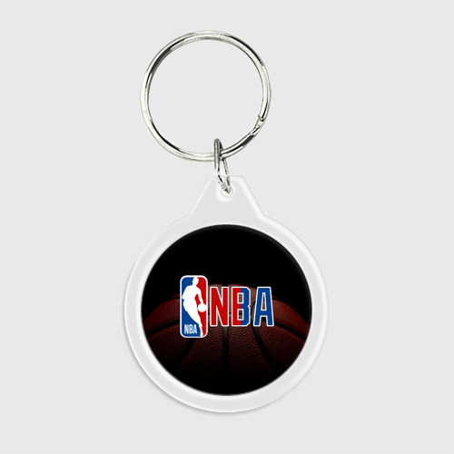 Брелок круглый NBA - logo