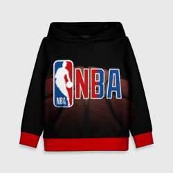 Детская толстовка 3D NBA - logo